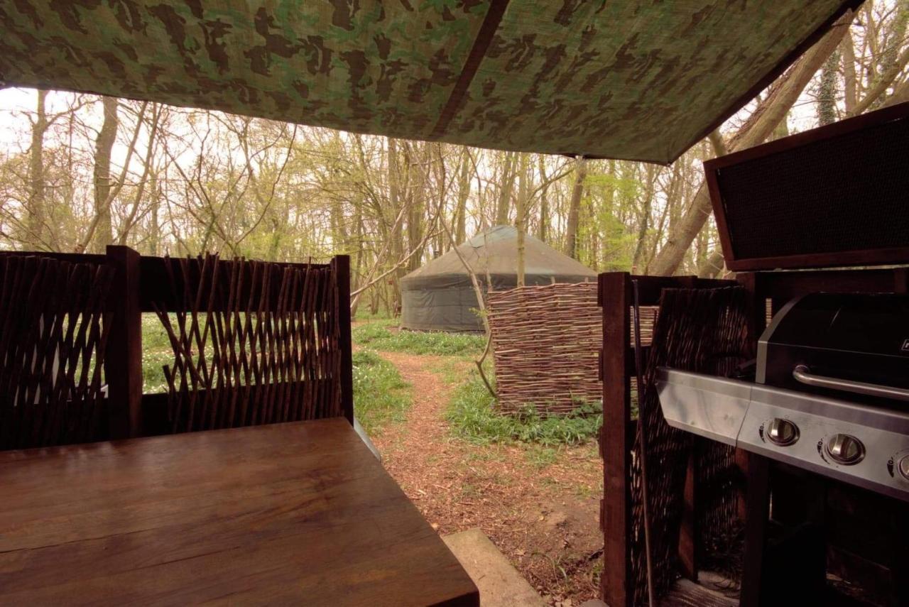 Magical Forest Yurt Sturry Buitenkant foto