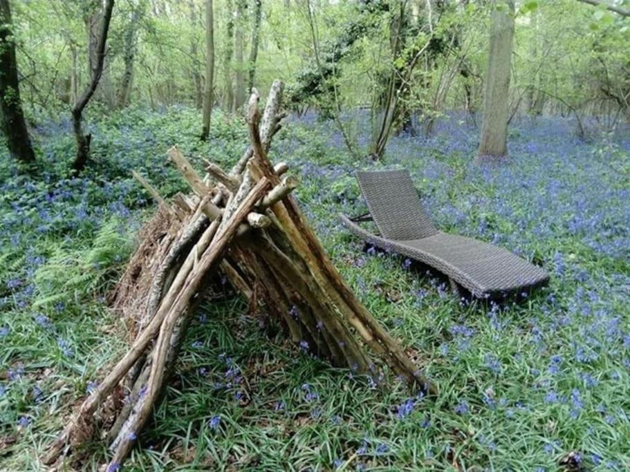 Magical Forest Yurt Sturry Buitenkant foto